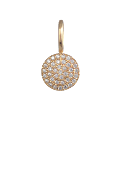Crystal Gold Charm - Disc