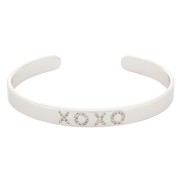Mini Xoxo Bracelet - Silver